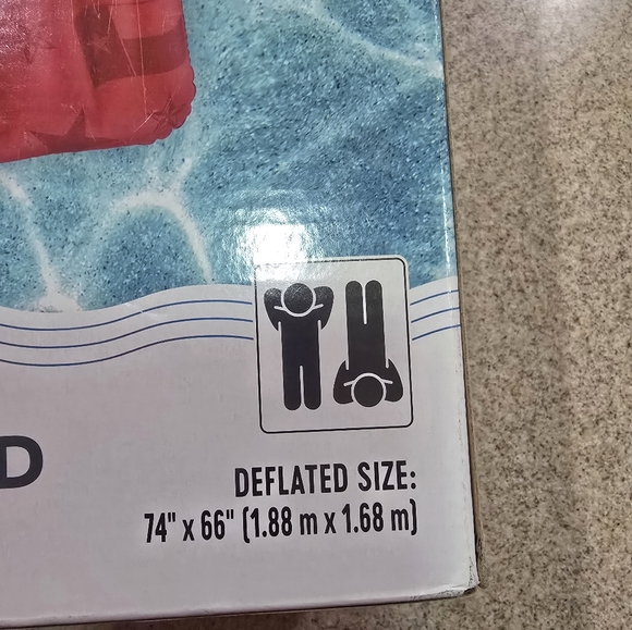 H-E-B Red Inflatable Pool Float - Picture 3 of 3